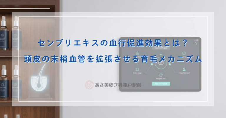 センブリエキスの血行促進効果とは？頭皮の末梢血管を拡張させる育毛メカニズム