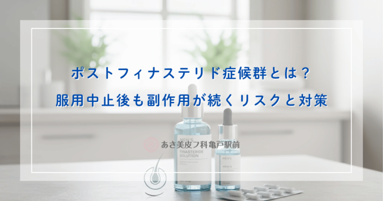 ポストフィナステリド症候群とは？服用中止後も副作用が続くリスクと対策